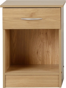 Image: 7099 - Bellingham 1 Drawer Bedside Cabinet 